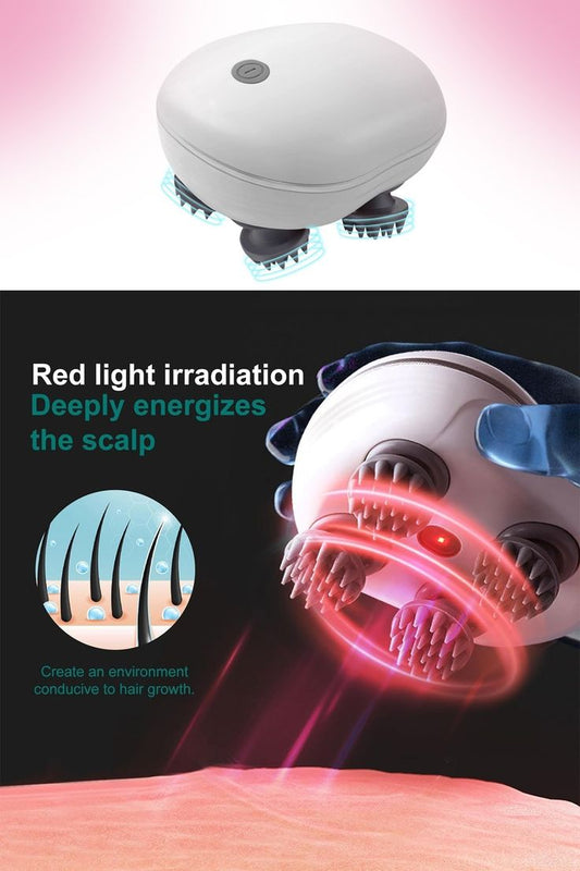 RelaxPro Head Scalp Massager – Stress Relief & Hair Growth Stimulator 🖐️💆‍♂️💆‍♀️